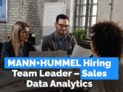 Job Alert: MANN+HUMMEL Hiring Team Leader – Sales Data Analytics | 9–14 Years Experience | Bangalore job